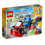 Đồ chơi lego creator 31030 - Xe đua mini đỏ